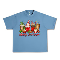 Pebble Blue merry christmas gnomes coffee cups Urban Heavy Tee - MaliasSmallBusiness