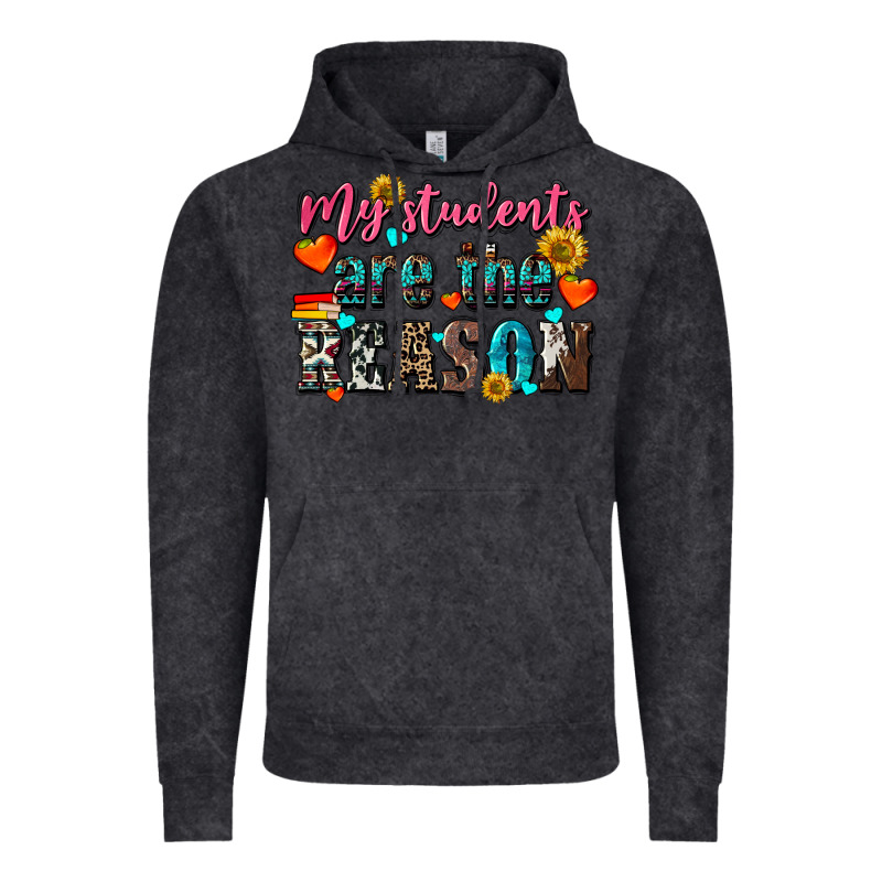My Students Are The Reason Vintage Hoodie by NancyCooperArtShop | Teevron