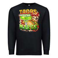 Black Tacos and margs Premium Sweatshirt - FaDigitalArtStudio