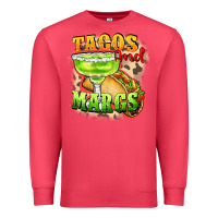 Cardinal Tacos and margs Premium Sweatshirt - FaDigitalArtStudio
