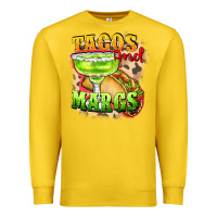 Lemon Tacos and margs Premium Sweatshirt - FaDigitalArtStudio