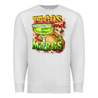 Oatmeal Heather Tacos and margs Premium Sweatshirt - FaDigitalArtStudio