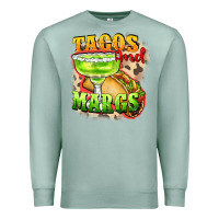 Seafoam Tacos and margs Premium Sweatshirt - FaDigitalArtStudio