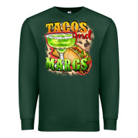 Sports Green Tacos and margs Premium Sweatshirt - FaDigitalArtStudio