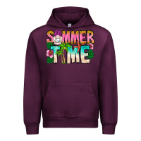 Mauve Wine Summer Time Urban Hoodie - CowhideDigitalArt