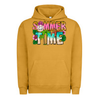 Pigment Peanut Butter Summer Time Urban Hoodie - CowhideDigitalArt