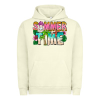 Pigment Pistachio Summer Time Urban Hoodie - CowhideDigitalArt