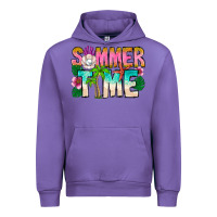 Tulip Summer Time Urban Hoodie - CowhideDigitalArt