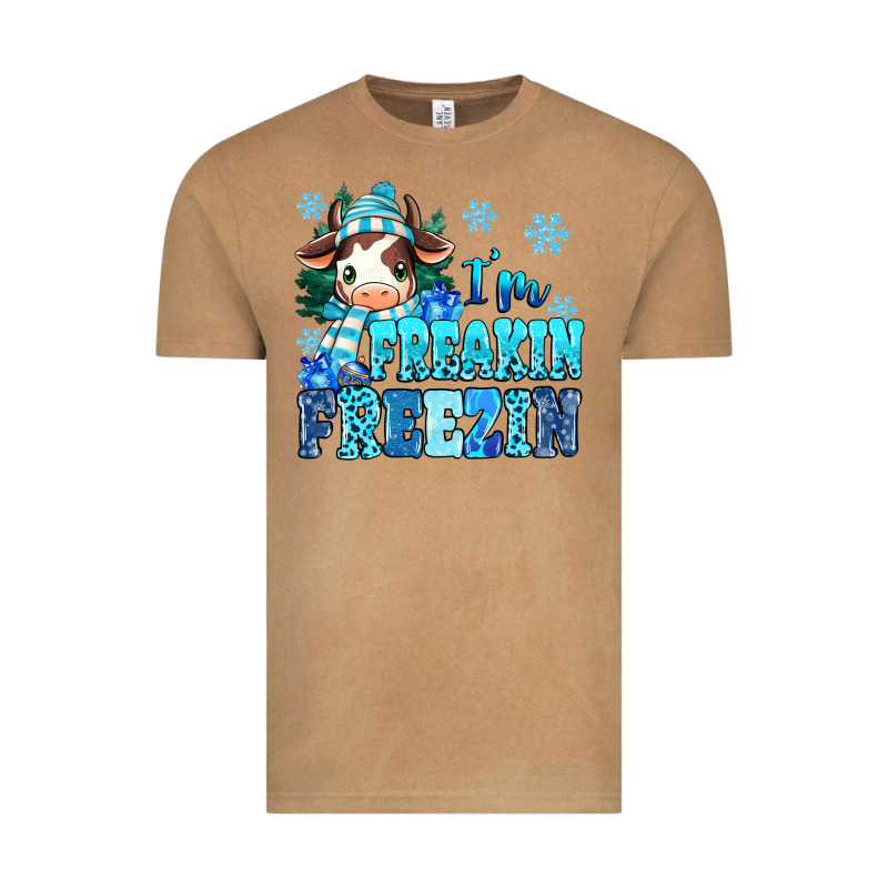 I'm Freakin Freezin Vintage Tee by MaliasSmallBusiness | Teevron