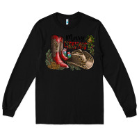 Black Merry Christmas Long Sleeve Tee - SublimationCraftShop