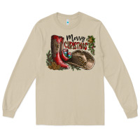 Mushroom Merry Christmas Long Sleeve Tee - SublimationCraftShop