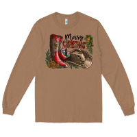 Toasted Coconut Merry Christmas Long Sleeve Tee - SublimationCraftShop