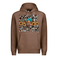Chestnut howdy heıfer Premium Hoodie - JahusDesignShop