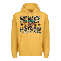 Mustard howdy heıfer Premium Hoodie - JahusDesignShop