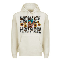 Oatmeal Heather howdy heıfer Premium Hoodie - JahusDesignShop