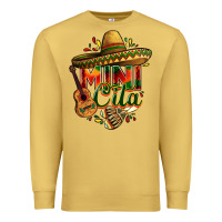 Antique Gold Mini cita Premium Sweatshirt - FaDigitalArtStudio