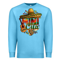 Ocean Blue Mini cita Premium Sweatshirt - FaDigitalArtStudio