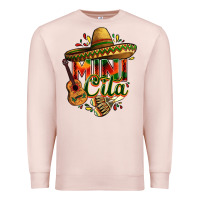 Pale Pink Mini cita Premium Sweatshirt - FaDigitalArtStudio