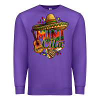 Purple Mini cita Premium Sweatshirt - FaDigitalArtStudio