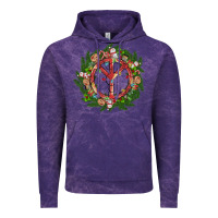 Cloud Purple Christmas peace Vintage Hoodie - MaliasSmallBusiness