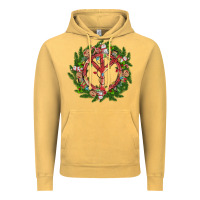 Vintage Mustard Christmas peace Vintage Hoodie - MaliasSmallBusiness