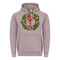 Vintage Zinc Christmas peace Vintage Hoodie - MaliasSmallBusiness