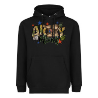 Black army mom Heavyweight Hoodie - FaDigitalArtStudio