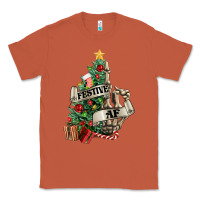 Copper Festive af Christmas middle finger Classic Tee - NancyCooperArtShop