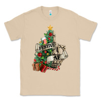Mushroom Festive af Christmas middle finger Classic Tee - NancyCooperArtShop
