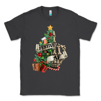 Smoke Festive af Christmas middle finger Classic Tee - NancyCooperArtShop