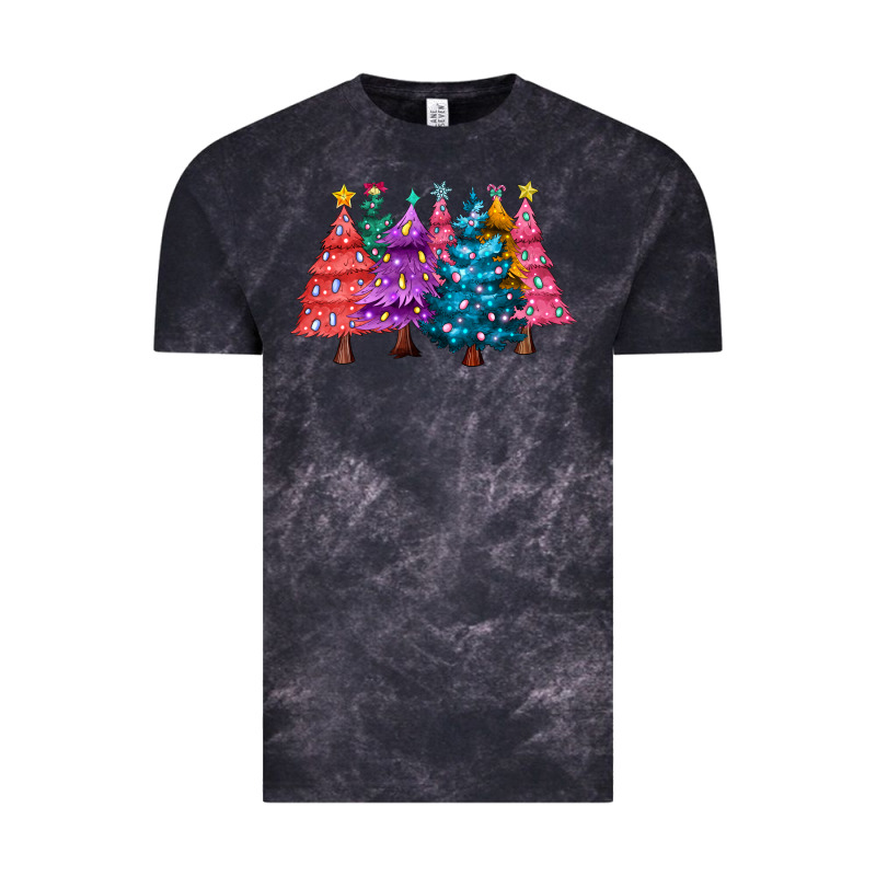 Christmas Trees And Lights Vintage Tee by MaliasSmallBusiness | Teevron