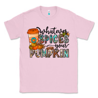 Bubblegum Pink whatever spices your pumpkin Classic Tee - CowhideDigitalArt