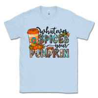 Dusty Blue whatever spices your pumpkin Classic Tee - CowhideDigitalArt