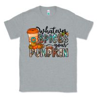 Heather Grey whatever spices your pumpkin Classic Tee - CowhideDigitalArt