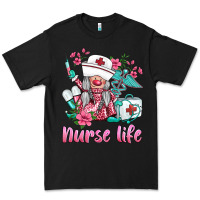 Black nurse gnomies nurse  life spring Premium Tee - BarkalooDesign