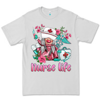 Dove Grey nurse gnomies nurse  life spring Premium Tee - BarkalooDesign