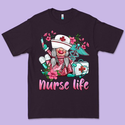 Nurse Gnomies Nurse  Life Spring Premium Tee Designed By Barkaloodesign