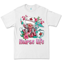 White nurse gnomies nurse  life spring Premium Tee - BarkalooDesign