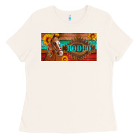 Bone aztec horse cactus and sunflowers license plate template Ladies Tee - Artiststas