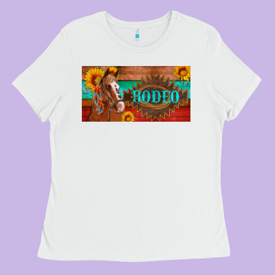 Aztec Horse Cactus And Sunflowers License Plate Template Ladies Tee Designed By Artiststas