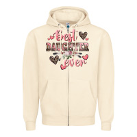 Sandshell best daughter ever mother's day Zipper Hoodie - CowGirlArtShop
