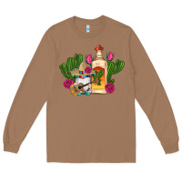 Toasted Coconut mexican tequila gnomes guitar roses cactus serape Long Sleeve Tee - Artiststas
