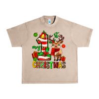 French Oak my first christmas reindeer Urban Heavy Tee - MaliasSmallBusiness
