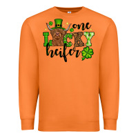 Carrot St. Patrick's Day One lucky Heifer Premium Sweatshirt - OliviaCreatesArt