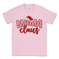 Bubblegum Pink Mama Claus Classic Tee - MaliasSmallBusiness
