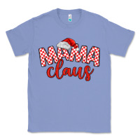 Colony Blue Mama Claus Classic Tee - MaliasSmallBusiness