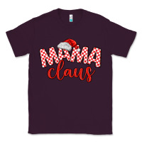Plum Mama Claus Classic Tee - MaliasSmallBusiness