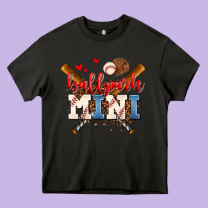 Ballpark Mini Heavy Core Tee Designed By Adodesignshop