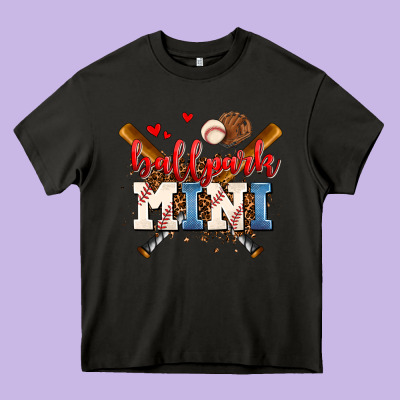 Ballpark Mini Heavy Core Tee Designed By Adodesignshop