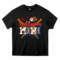 Black ballpark mini Heavy Core Tee - AdoDesignShop